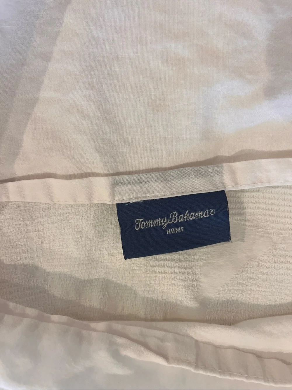 🌞 Tommy Bahama King Pillow Sham for 20 x 36 Pillow Ivory Coastal Cottage